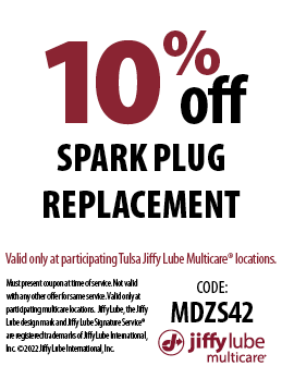 Jiffy Lube Tune Up Spark Plug Replacement Coupon